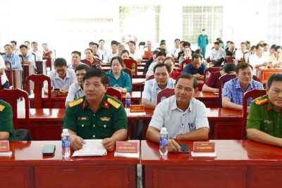 Tham gia lớp bồi dưỡng kiến thức quốc phòng và an ninh đối tượng 4 năm 2026