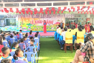 TRƯỜNG MẪU GIÁO VĨNH BÌNH BẮC TỔ CHỨC LỄ KHAI GIẢNG  NĂM HỌC 2025-2026