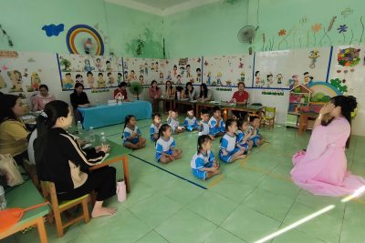 HOẠT ĐỘNG DỰ GIỜ THAO GIẢNG TRƯỜNG MẪU GIÁO VĨNH BÌNH BẮC
